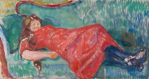 På sofaen av Edvard Munch