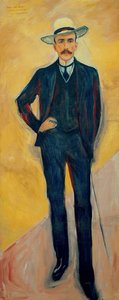 Portrett av Harry Graf Kessler 1868-1937, 1906. av Edvard Munch