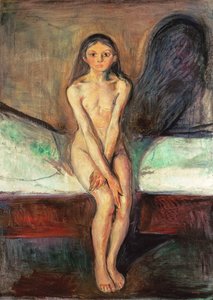 Pubertet av Edvard Munch