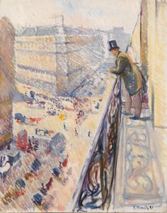 Rue Lafayette av Edvard Munch
