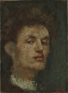 Selvportrett av Edvard Munch