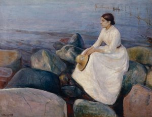 Sommernatt av Edvard Munch