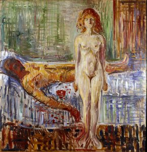 The Death of Marat II Maleri av Edvard Munch (1863-1944) av Edvard Munch