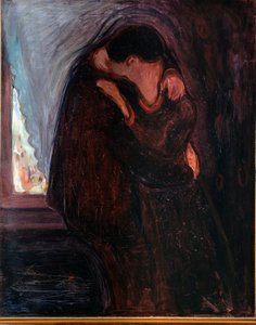 Kysset av Edvard Munch