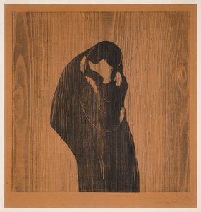 Kysset IV av Edvard Munch