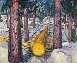 Den gule loggen av Edvard Munch
