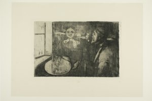 Ansikt til ansikt av Edvard Munch
