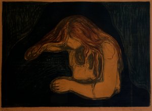 Vampyr (Vampyr II) av Edvard Munch