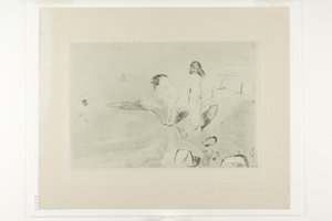 Kvinner som bader av Edvard Munch