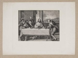 Kristus og Emmaus av Edvard Sonne