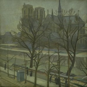 Fra Quai de la Tournelle, Paris av Edvard Weie