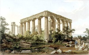 The Temple of Jupiter Panhellenios, plate 27 fra del 5 av 
