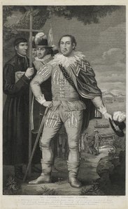 Landing av Christopher Columbus, gravert av David Edwin (1776-1841) av Edward (after) Savage