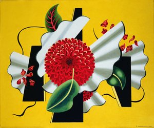Dahlia av Edward Alexander Wadsworth