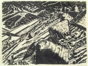 Ladle Slag, Old Hill av Edward Alexander Wadsworth