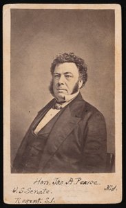 Portrett av James Alfred Pearce 1805-1862, før 1862.