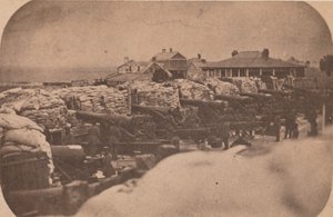 Evakueringen av Fort Sumter, april 1861, april 1861.