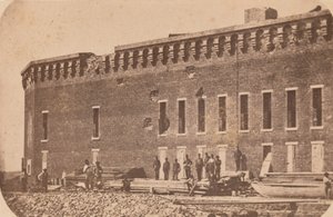 Evakueringen av Fort Sumter, april 1861, april 1861.