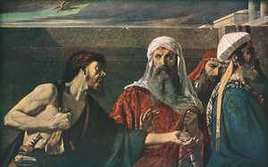The Remorse of Judas, 1866, c1930.