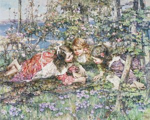 En sommeridyll av Edward Atkinson Hornel