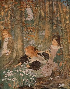 Vårens komme, 1899, c1930.