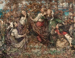 Jordens oppvåkning av Edward Atkinson Hornel