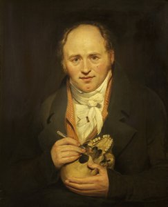 Portrett av Dr John King (olje på lerret)