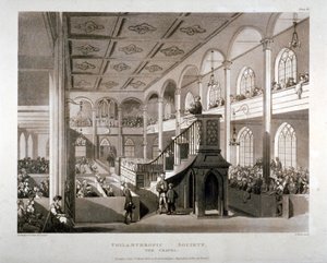 Philanthropic Society Institution Chapel, London Road, Southwark, London, 1809 av Edward Blackburn