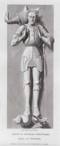 Bilde av Richard Beauchamp, jarl av Warwick (gravering) av Edward Blore
