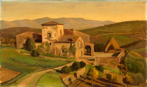 En toskansk gård, ca. 1926-1931.