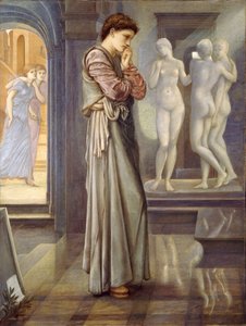 Pygmalion og bildet - hjertet begjærer av Edward Burne Jones