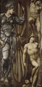 Lykkehjulet av Edward Burne-Jones