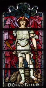 Cambridge, Jesus College Chapel, Morris & Co., Edward Burne-Jones, Powers, 1873 av Edward Burne Jones