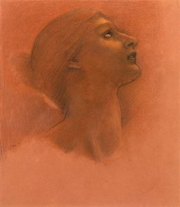 Studer for "Håp" av Edward Burne Jones