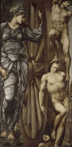 Lykkehjulet, 1883 av Edward Burne Jones
