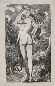 Bacchante eller The Player on The Lyre av Edward Calvert