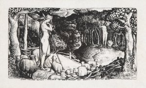 Ideell pastoralliv, 1829 av Edward Calvert