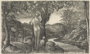 The Bride, 1828 (linjegravering)