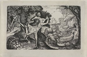 Cyder-festen av Edward Calvert