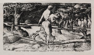 Flommen, 1829. av Edward Calvert