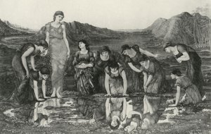 Venus speil av Edward Coley (after) Burne Jones