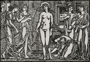 Venusretten av Edward Coley (after) Burne Jones
