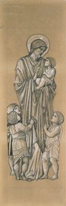 Kristus velsigner de små barna av Edward Coley Burne Jones