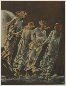 Nymphen des Mondes von Edward Coley Burne-Jones