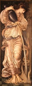 Temperance, ca. 1867 (blandet media) av Edward Coley Burne Jones