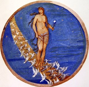 Blomsterboken: V. Rose of Heaven av Edward Coley Burne Jones