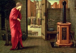 Danae ser på bygningen av det frekke tårnet, 1872 av Edward Burne Jones