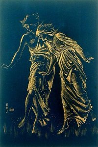Jenter som danser av Edward Coley Burne Jones