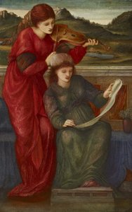 Musikk, 1877 av Edward Burne Jones