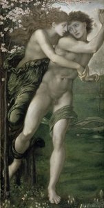 Phyllis og Demophoon, 1870 av Edward Burne Jones